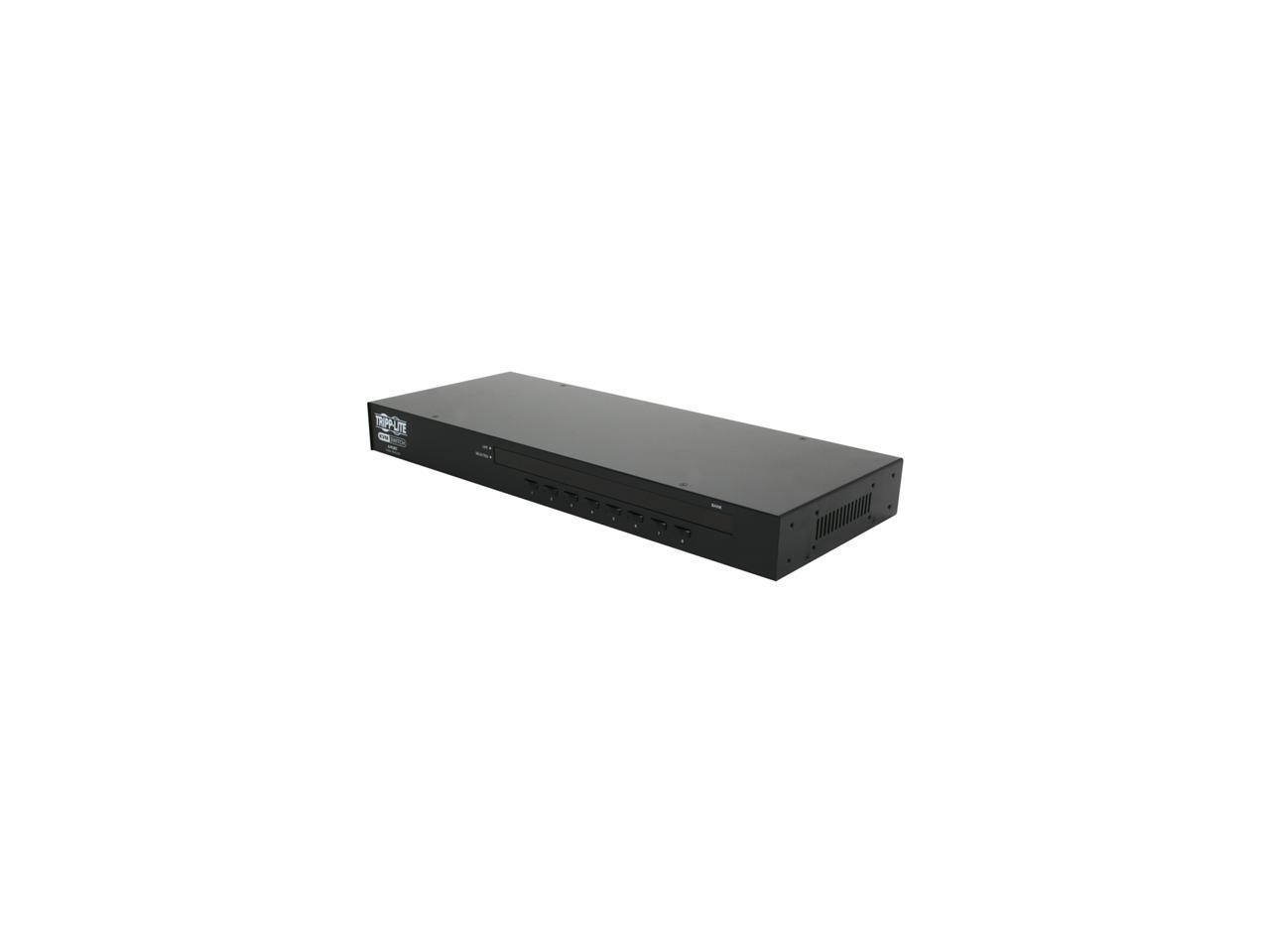 Tripp Lite 8-Port 1U Rack-Mount USB/PS2 KVM Switch with On-Screen Display (B042-008)