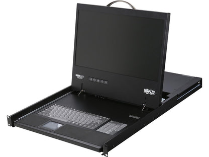 Tripp Lite 16-Port Cat5 1U Rack-Mount 1+1 User Console KVM Switch with 19-in. LCD and IP Remote Access (B070-016-19-IP)
