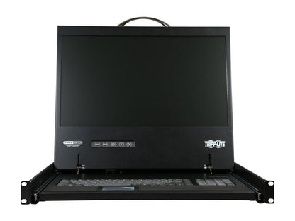Tripp Lite 16-Port Cat5 1U Rack-Mount 1+1 User Console KVM Switch with 19-in. LCD and IP Remote Access (B070-016-19-IP)