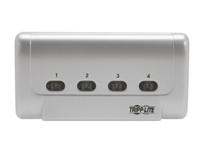 Tripp Lite 4-Port USB 2.0 Hi-Speed Printer / Peripheral Sharing Switch (U215-004-R)