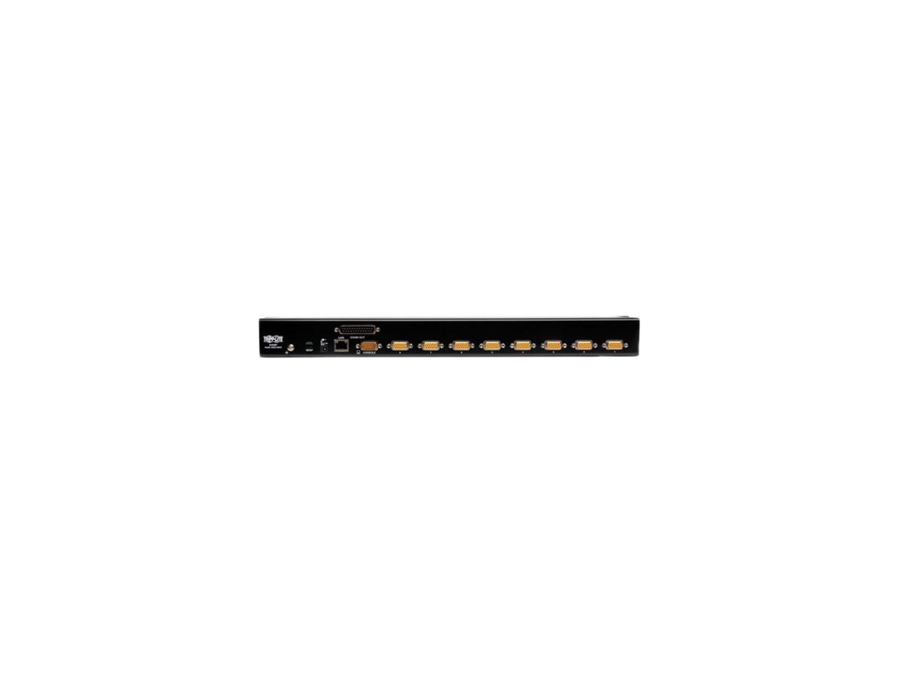 Tripp Lite KVM Switch - 8-Port NetDirector 1U Rackmount IP KVM Switch