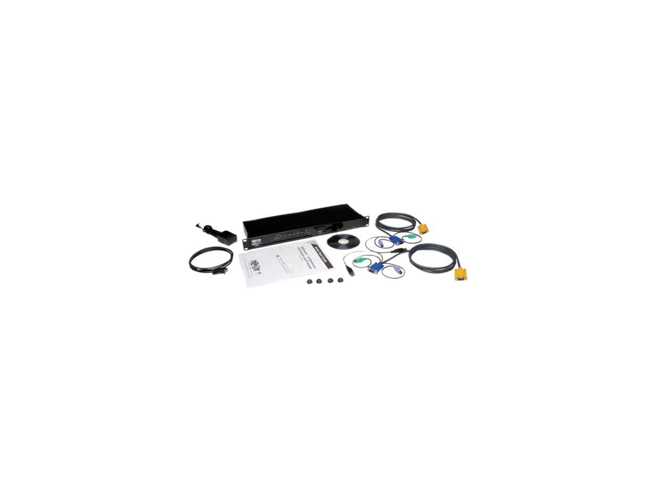 Tripp Lite KVM Switch - 8-Port NetDirector 1U Rackmount IP KVM Switch