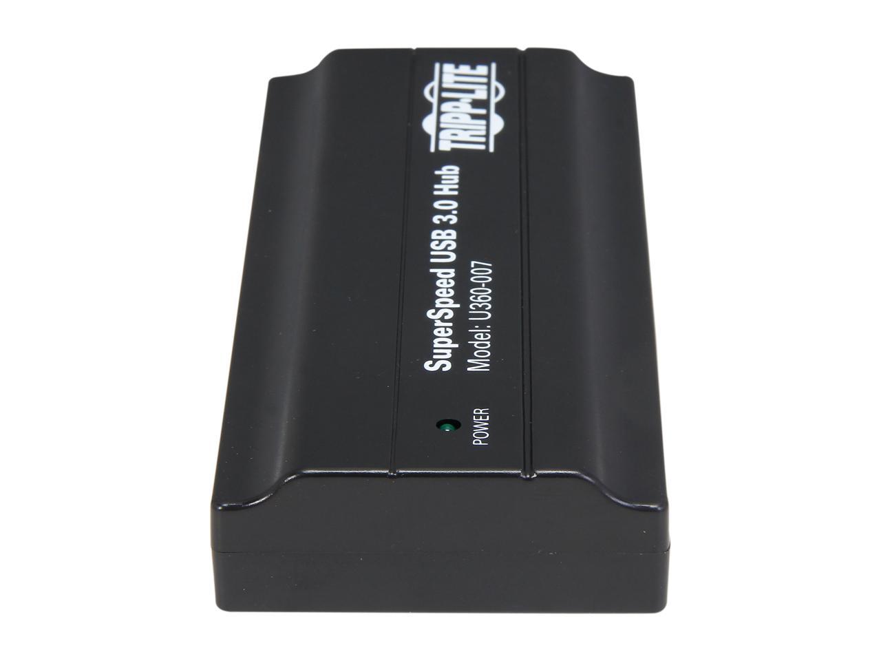 Tripp Lite 7-Port USB 3.0 SuperSpeed Hub with Dedicated 2A USB Charging Port (U360-007)