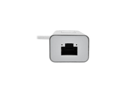 Tripp Lite USB 3.0 SuperSpeed to Gigabit Ethernet (GbE) NIC Network Adapter with 3 Port USB 3.0 Hub, USB Type-A (U336-U03-GB)