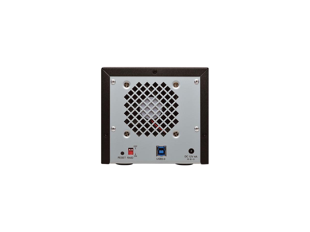Tripp Lite U357-002 3.5" & 2.5" SATA USB 3.0 Dual Bay External Enclosure
