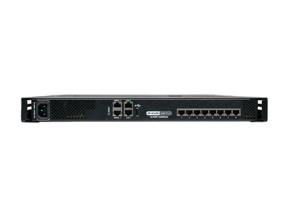 Tripp Lite 8-Port Cat5 1U Rack-Mount 1+1 User Console KVM Switch with 19-in. LCD and IP Remote Access, TAA (B070-008-19-IP)