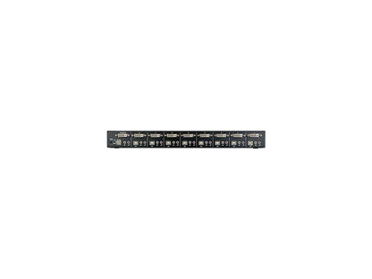 Tripp Lite 8-Port 1U Rackmount DVI / USB KVM Switch with Audio and 2-Port USB Hub
