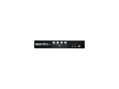 Tripp Lite 4-Port DVI Dual-Link / USB KVM Switch w/ Audio and Cables