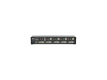 Tripp Lite 4-Port DVI Dual-Link / USB KVM Switch w/ Audio and Cables