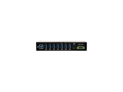 TRIPP.LITE U360-007-IND 7-Port Industrial USB 3.0 SuperSpeed Hub 20KV ESD Immunity Metal