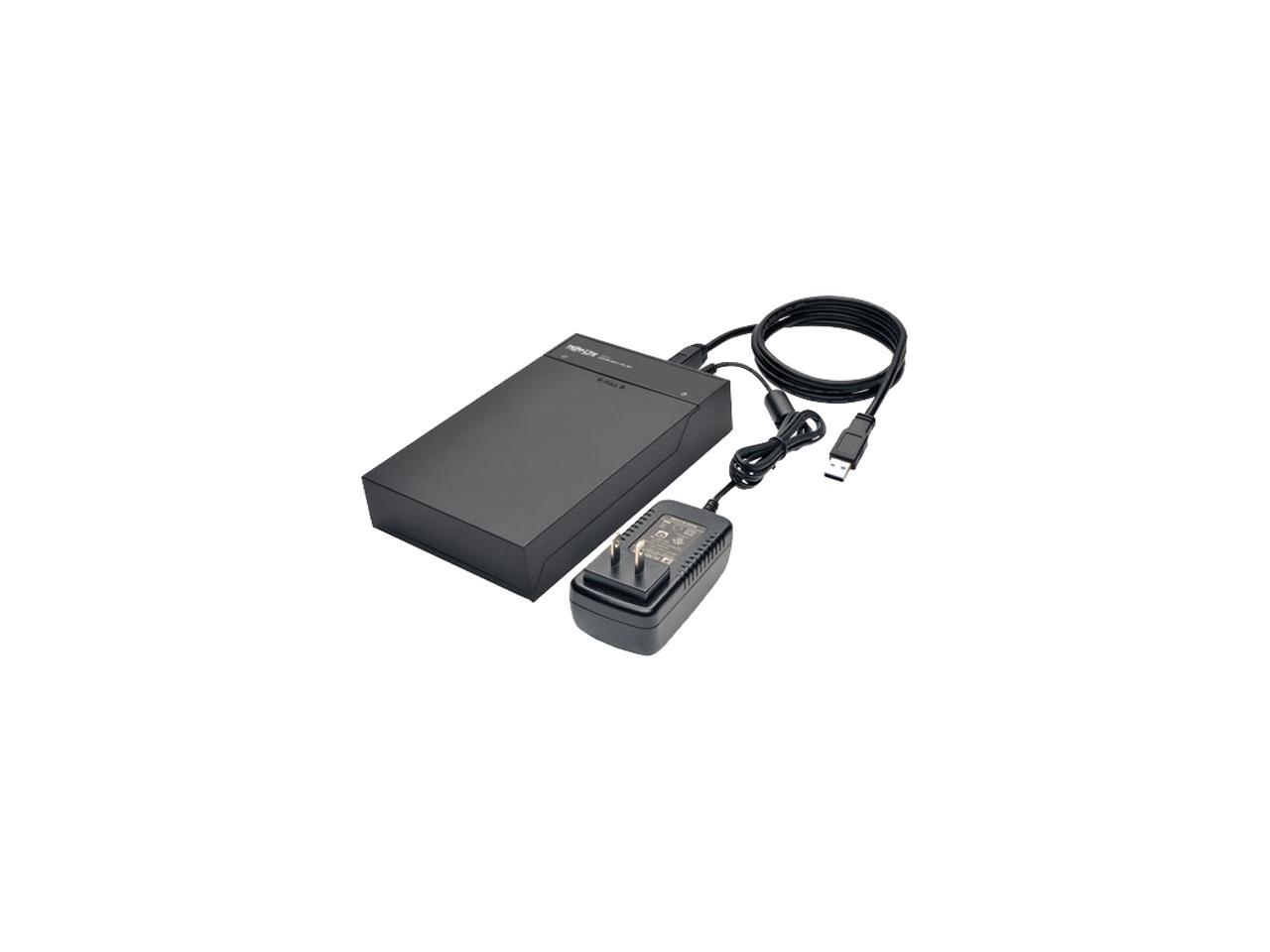 Tripp Lite USB 3.0 to SATA Hard Drive Lay-Flat Quick Dock for 2.5-in. and 3.5-in. HDD and SSD (U339-001-FLAT)