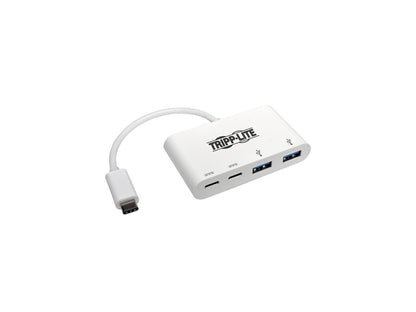 Tripp Lite 4-Port USB 3.1 Gen 1 Portable Hub USB-C to x2 USB-A and x2 USB-C (U460-004-2A2C)
