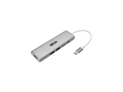 Tripp Lite USB C Docking Station 4k @ 30Hz w/USB Hub HDMI Micro SD Charging (U442-DOCK10-S)