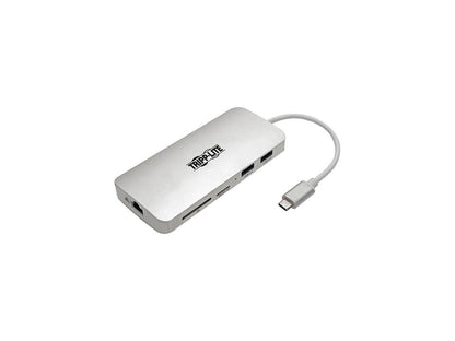 Tripp Lite USB C Docking Station 4k w/USB Hub HDMI SD/Micro SD Gbe Charging (U442-DOCK11-S)
