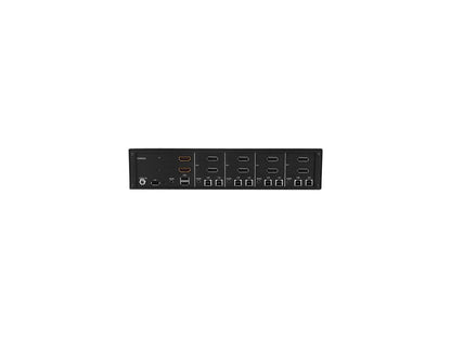 Tripp Lite 4 Port Secure KVM Switch, HDMI to DisplayPort, Dual Monitor, K, NIAP PP3.0 Certified, Audio, Common Access Card, TAA-Compliant (B002-HD2AC4)