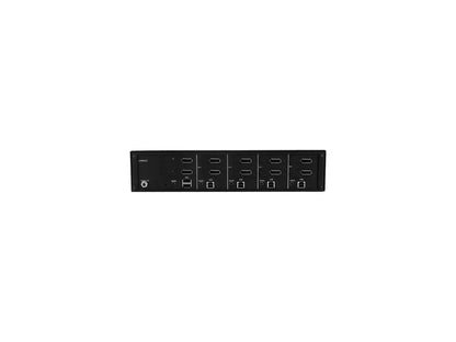 Tripp Lite Secure 4 Port KVM Switch, DisplayPort to DisplayPort, Dual Monitor, 4K, NIAP PP3.0 Certified, Audio, TAA-Compliant (B002-DP2A4)