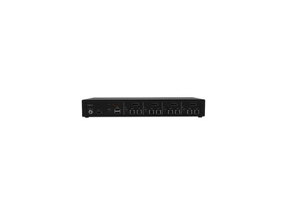Tripp Lite 4 Port Secure KVM Switch, HDMI to DisplayPort, Single Monitor, 4K, NIAP PP3.0 Certified, Audio, Common Access Card, TAA-Compliant (B002-HD1AC4)