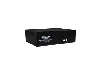 Tripp Lite Secure 2 Port KVM Switch, DVI to DVI, Single Monitor, NIAP PP3.0 Certified, Audio, TAA-Compliant (B002-DV1A2)