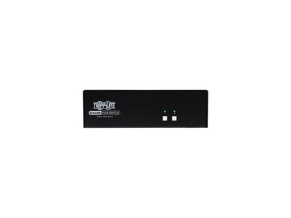 Tripp Lite Secure 2 Port KVM Switch, DVI to DVI, Single Monitor, NIAP PP3.0 Certified, Audio, TAA-Compliant (B002-DV1A2)