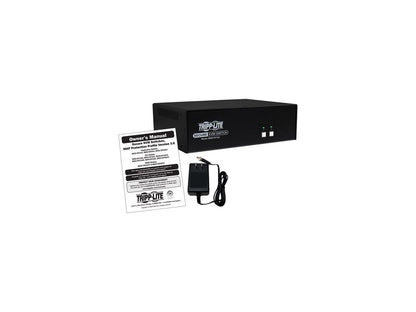 Tripp Lite Secure 2 Port KVM Switch, DVI to DVI, Single Monitor, NIAP PP3.0 Certified, Audio, TAA-Compliant (B002-DV1A2)