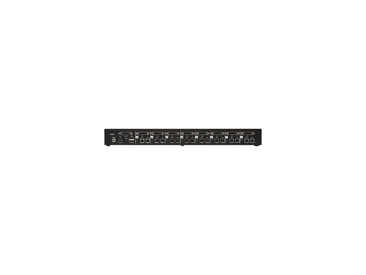 Tripp Lite 8 Port Secure KVM Switch, DVI to DVI, Single Monitor, NIAP PP3.0 Certified, Audio, Common Access Card, TAA-Compliant (B002-DV1AC8)