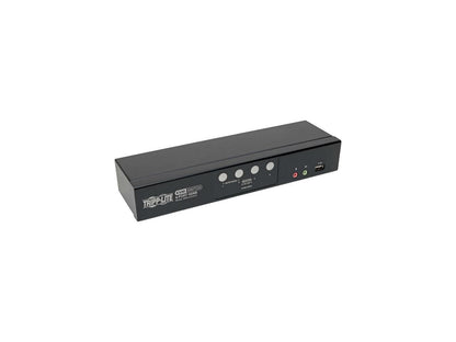 Tripp Lite 4-Port HDMI/USB KVM Switch with Audio/Video and USB Peripheral Sharing