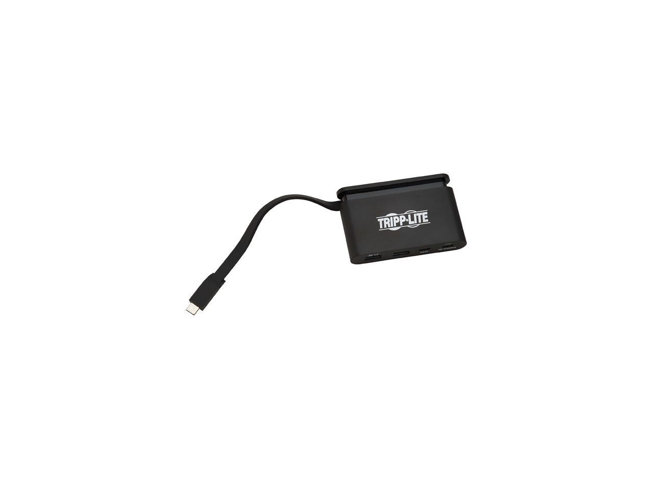 Tripp Lite U460-004-4A-AL USB 3.1 C Hub, 5 Gbps, Aluminum Housing