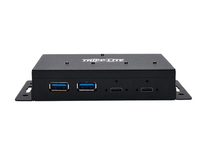Tripp Lite U460-2A2C-IND 4-Port Industrial-Grade USB 3.1 Gen 2 Hub