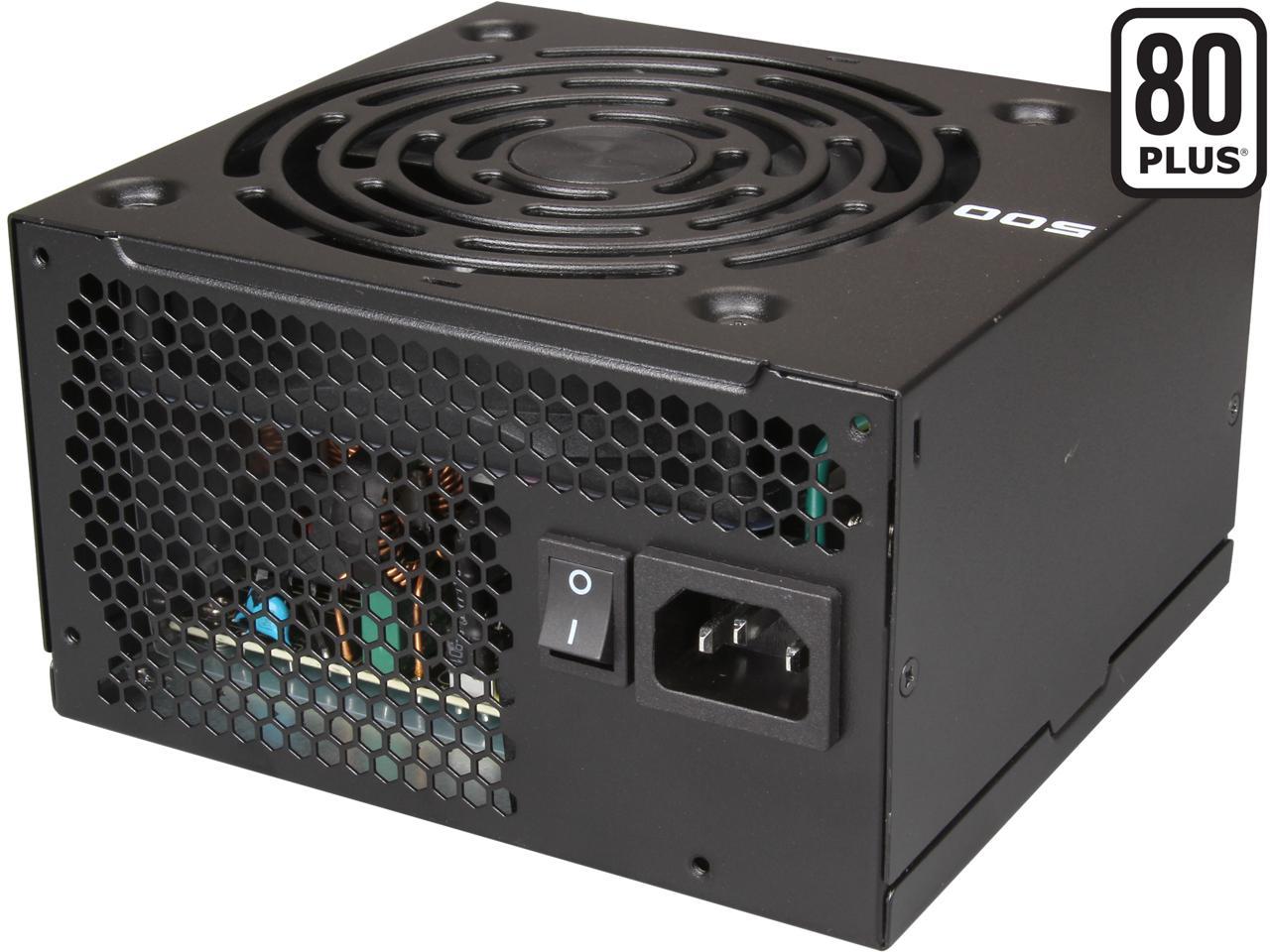 EVGA 500 W1 100-W1-0500-KR 80+ WHITE 500W Power Supply