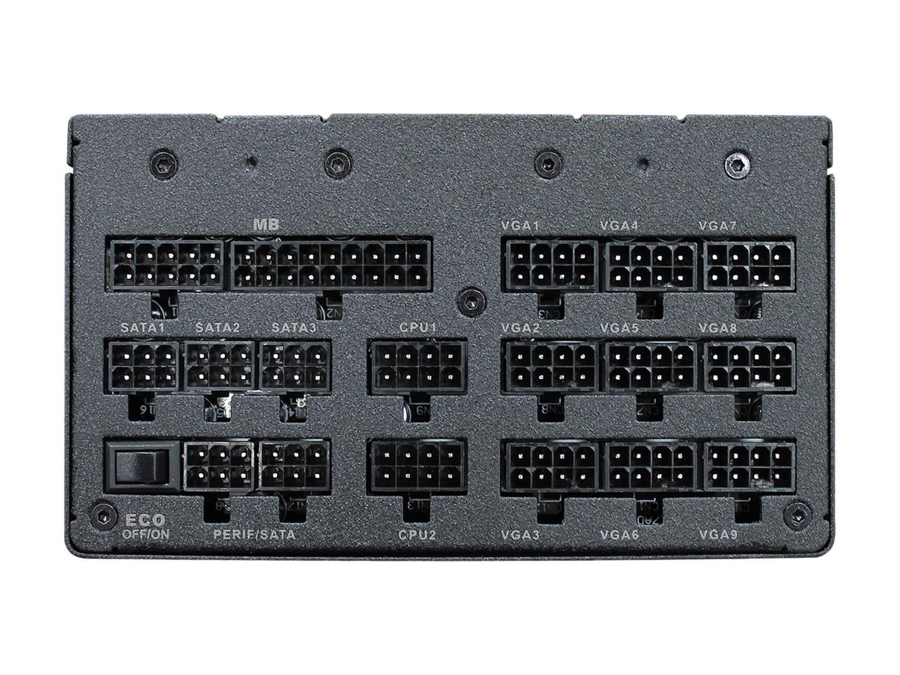 EVGA SuperNOVA 1600 G2 120-G2-1600-X1 80+ GOLD 1600W Fully Modular Includes FREE Power On Self Tester Power Supply