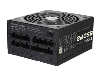 EVGA SuperNOVA 850 P2 220-P2-0850-X1 80+ PLATINUM 850W Fully Modular EVGA ECO Mode Includes FREE Power On Self Tester Power Supply