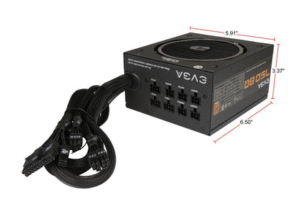 EVGA 750 BQ 110-BQ-0750-V1 80+ BRONZE 750W Semi Modular Includes FREE Power On Self Tester Power Supply