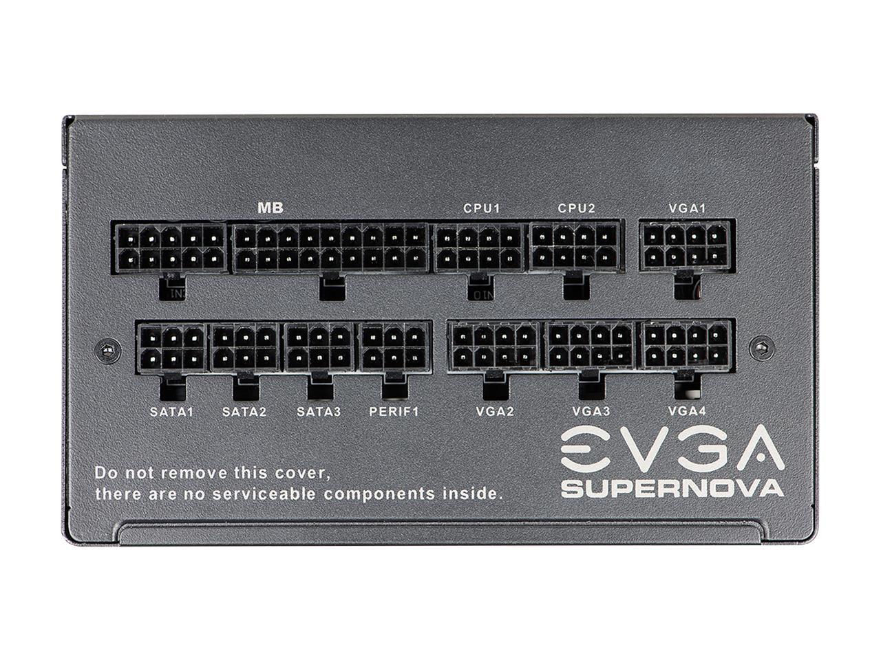 EVGA SuperNOVA 850 G3, 220-G3-0850-X1, 80+ GOLD, 850W Fully Modular, EVGA ECO Mode with New HDB Fan, Includes FREE Power On Self Tester, Compact 150mm Size, Power Supply