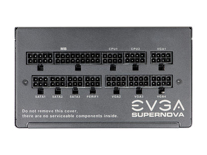 EVGA SuperNOVA 850 G3, 220-G3-0850-X1, 80+ GOLD, 850W Fully Modular, EVGA ECO Mode with New HDB Fan, Includes FREE Power On Self Tester, Compact 150mm Size, Power Supply
