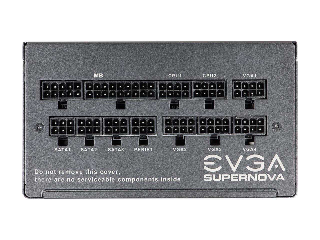 EVGA SuperNOVA 750 G3, 220-G3-0750-X1, 80+ GOLD, 750W Fully Modular, EVGA ECO Mode with New HDB Fan, Includes FREE Power On Self Tester, Compact 150mm Size, Power Supply