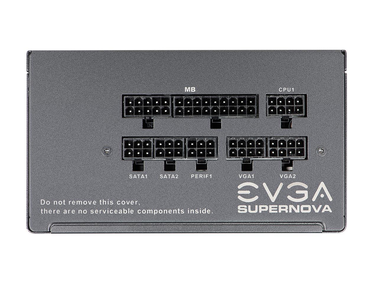 EVGA SuperNOVA 550 G3, 220-G3-0550-Y1, 80+ GOLD, 550W Fully Modular, EVGA ECO Mode with New HDB Fan, Includes FREE Power On Self Tester, Compact 150mm Size, Power Supply