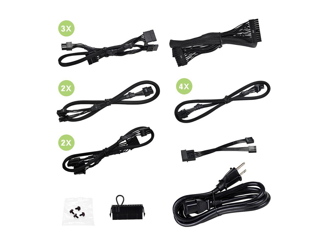 EVGA SuperNOVA 750 G+, 80 Plus Gold 750W, Fully Modular, FDB Fan, 10 Year Warranty, Includes Power ON Self Tester, Power Supply 120-GP-0750-X1