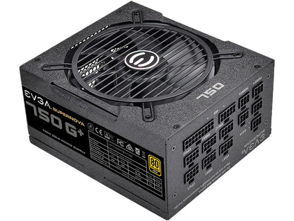 EVGA SuperNOVA 750 G+, 80 Plus Gold 750W, Fully Modular, FDB Fan, 10 Year Warranty, Includes Power ON Self Tester, Power Supply 120-GP-0750-X1