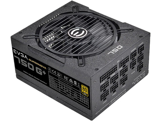 EVGA SuperNOVA 750 G+, 80 Plus Gold 750W, Fully Modular, FDB Fan, 10 Year Warranty, Includes Power ON Self Tester, Power Supply 120-GP-0750-X1