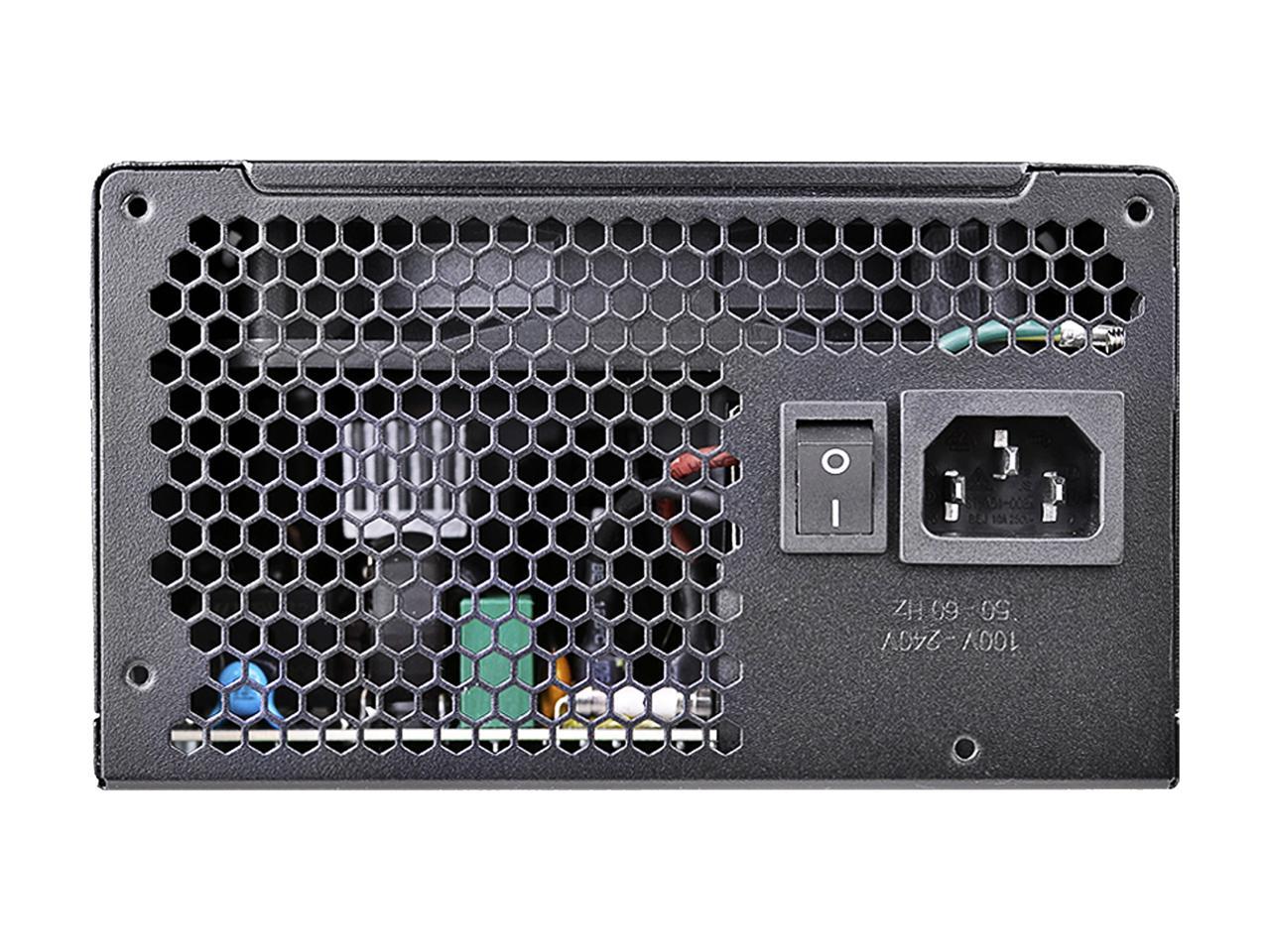 EVGA 500 BR 100-BR-0500-K1 500W ATX12V / EPS12V SLI CrossFire 80 PLUS BRONZE Certified Non-Modular Power Supply