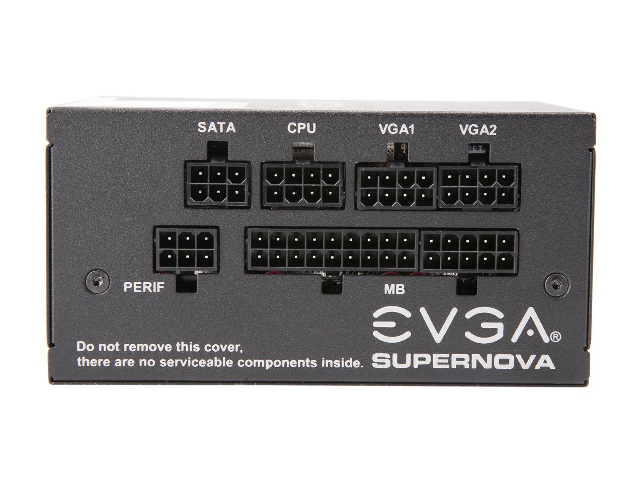 EVGA SuperNOVA 550 GM, 80 Plus Gold 550W, Fully Modular, ECO Mode with DBB Fan, Includes Power ON Self Tester, SFX Form Factor, Power Supply, 123-GM-0550-Y1