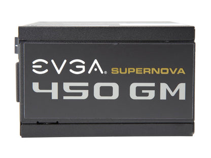 EVGA SuperNOVA 450 GM, 80 Plus Gold 450W, Fully Modular, ECO Mode with DBB Fan, Includes Power ON Self Tester, SFX Form Factor, Power Supply, 123-GM-0450-Y1