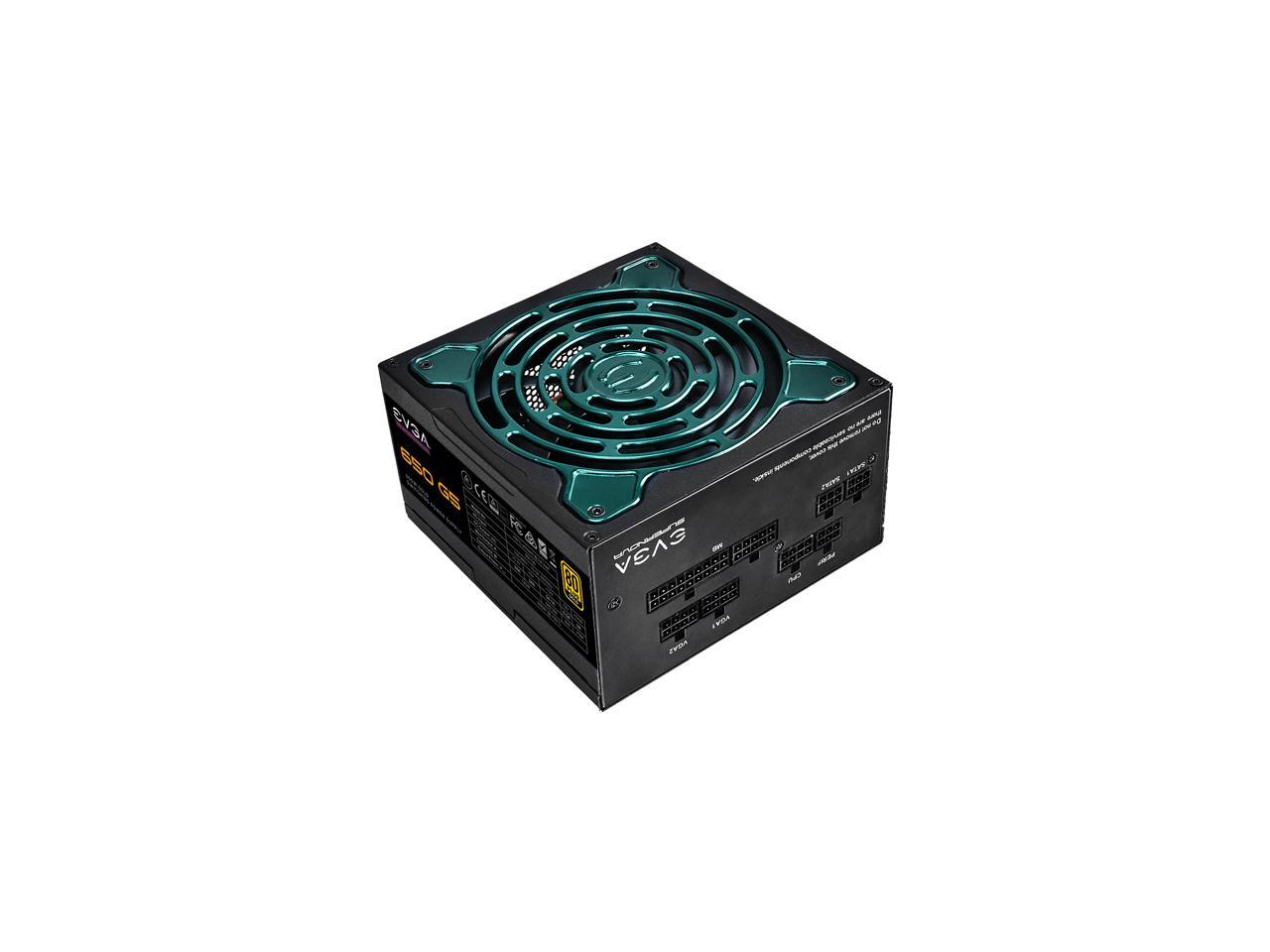 EVGA SuperNOVA 650 G5 220-G5-0650-RX 650W ATX12V / EPS12V SLI Ready CrossFire Ready 80 PLUS GOLD Certified Full Modular Active PFC Power Supply
