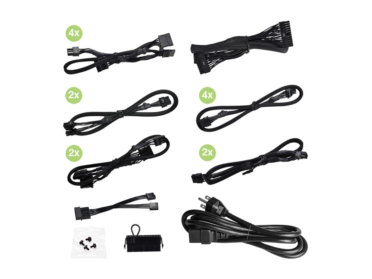 EVGA SuperNOVA 1600 G+, 80+ GOLD 1600W, Fully Modular, 10 Year Warranty, Includes FREE Power On Self Tester, Power Supply - 220-GP-1600-X1