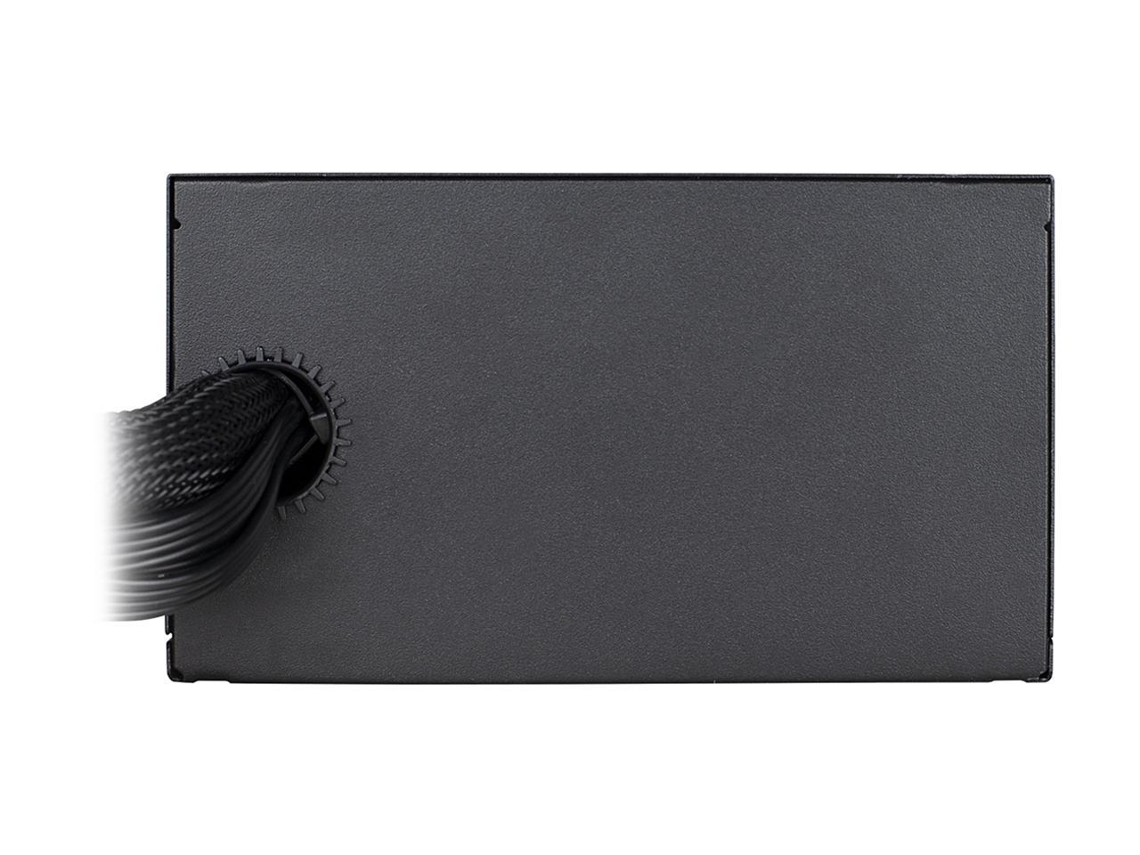 EVGA 600 W3, 80+ White 600W, Compact 140mm Size, Non-Modular Active PFC Power Supply, 3 Year Warranty, 100-W3-0600-K1