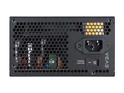 EVGA 600 W3, 80+ White 600W, Compact 140mm Size, Non-Modular Active PFC Power Supply, 3 Year Warranty, 100-W3-0600-K1