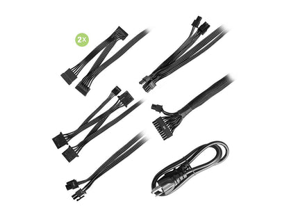 EVGA 600 W3, 80+ White 600W, Compact 140mm Size, Non-Modular Active PFC Power Supply, 3 Year Warranty, 100-W3-0600-K1