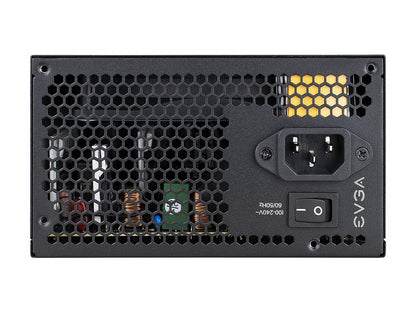 EVGA 500 W3, 80+ 500W, Compact 140mm Size, Non-Modular Active PFC Power Supply, 3 Year Warranty, 100-W3-0500-K1