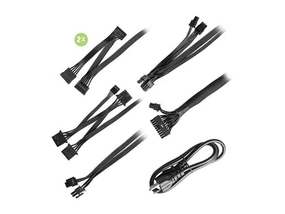 EVGA 500 W3, 80+ 500W, Compact 140mm Size, Non-Modular Active PFC Power Supply, 3 Year Warranty, 100-W3-0500-K1