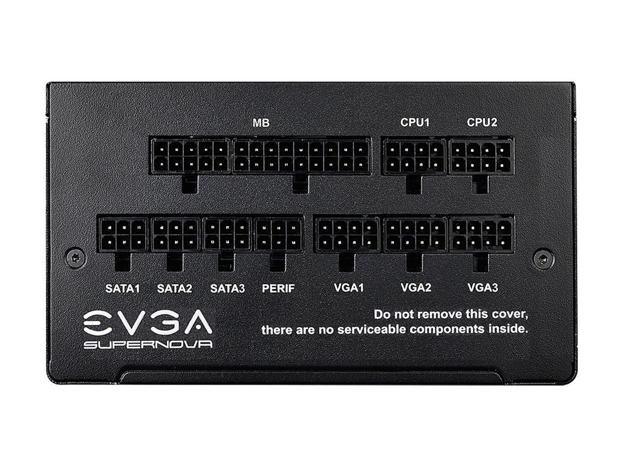 EVGA SuperNOVA 850 GT, 80 Plus Gold 850W, Fully Modular, Auto Eco Mode with FDB Fan, 7 Year Warranty, Includes Power ON Self Tester, Compact 150mm Size, Power Supply 220-GT-0850-Y1